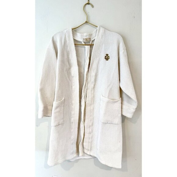 Bal a Versailles Bathrobe Womens - Paris France - White Kimono Style Tie Closure - Picture 10 of 10